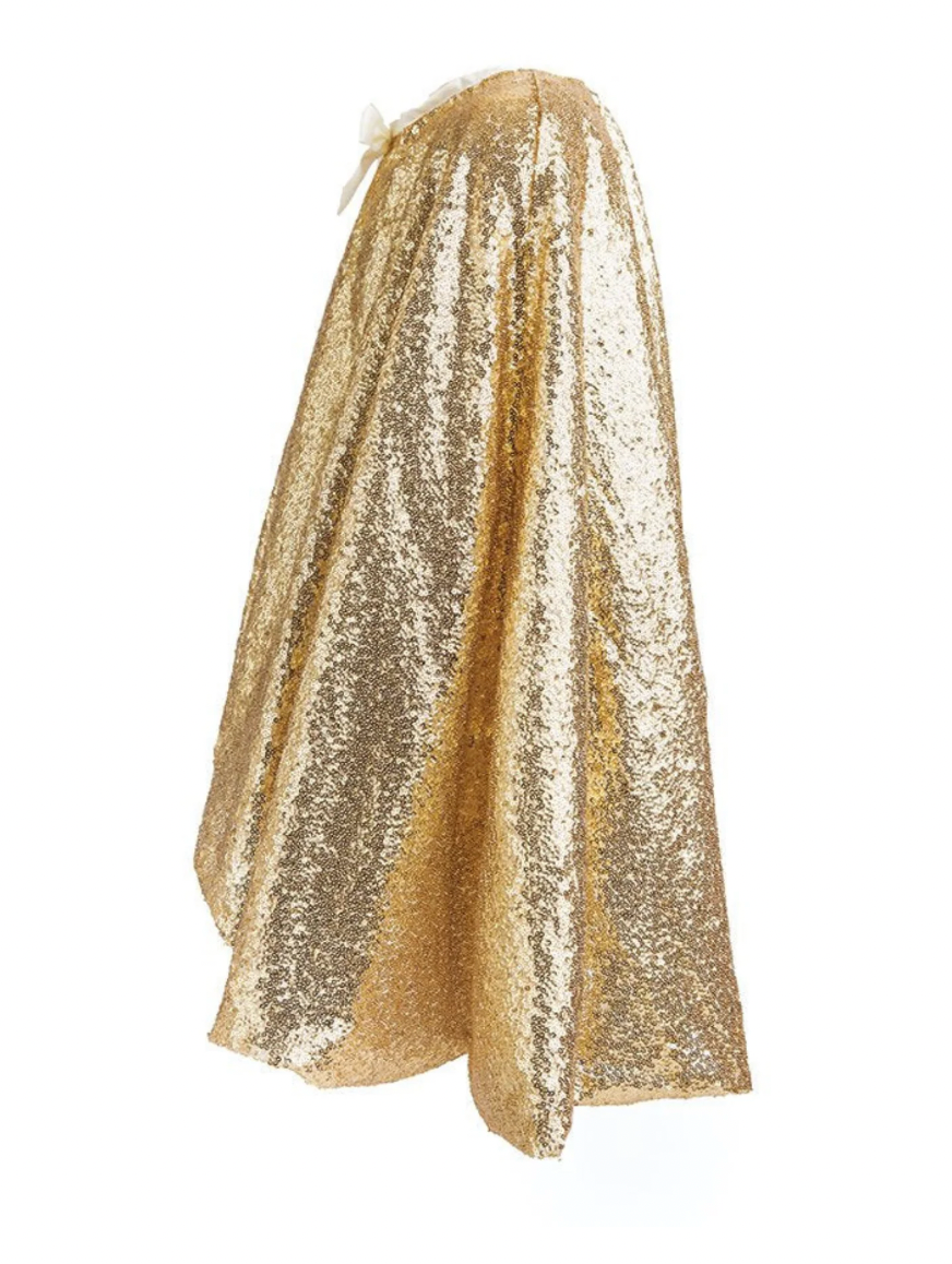 Gracious Gold Sequins Cape(5/6)