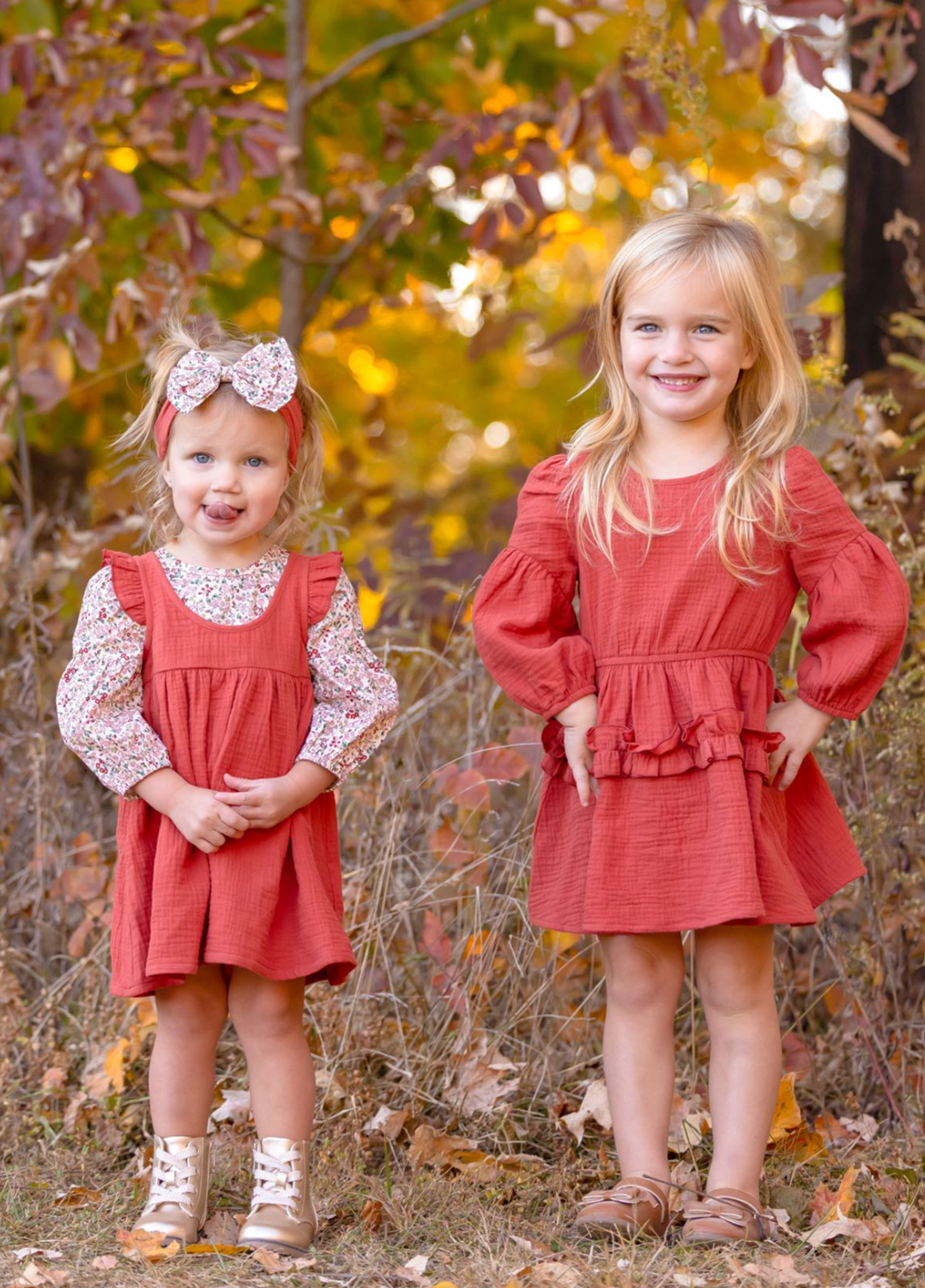 Sunset Picnic Gauze Dress