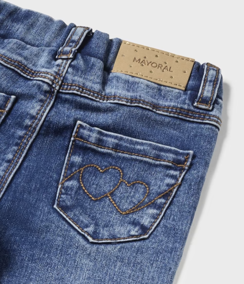 Girls Infant Medium Wash Jeans