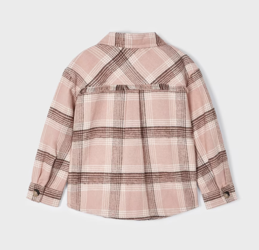 Pink Plaid Shacket
