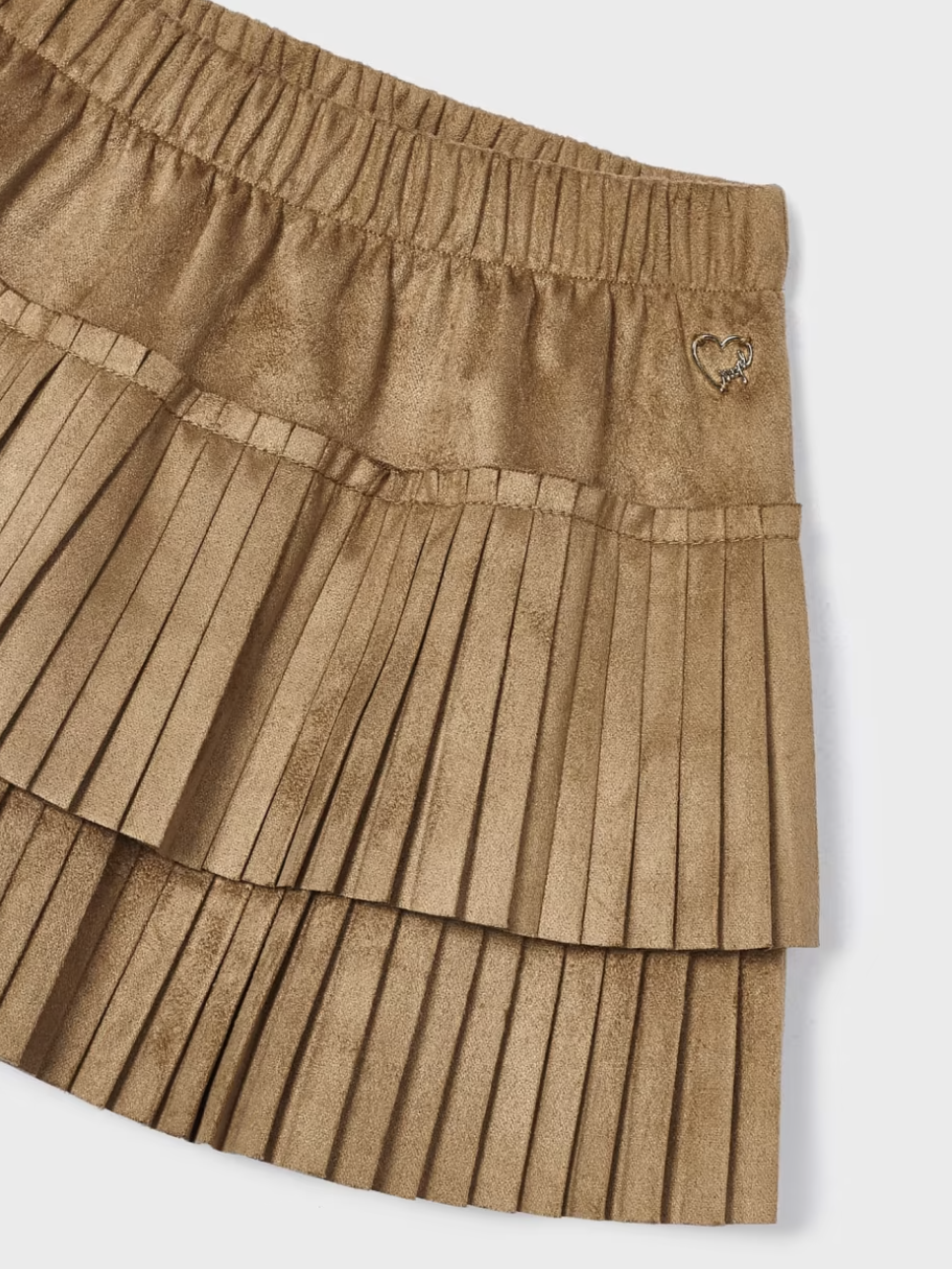 Brownie Pleated Skirt