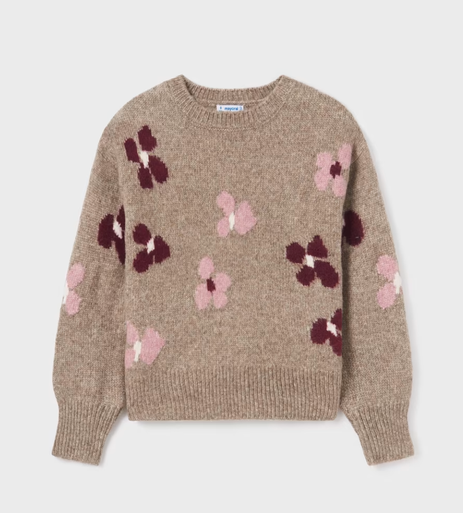 Castana Flower Sweater