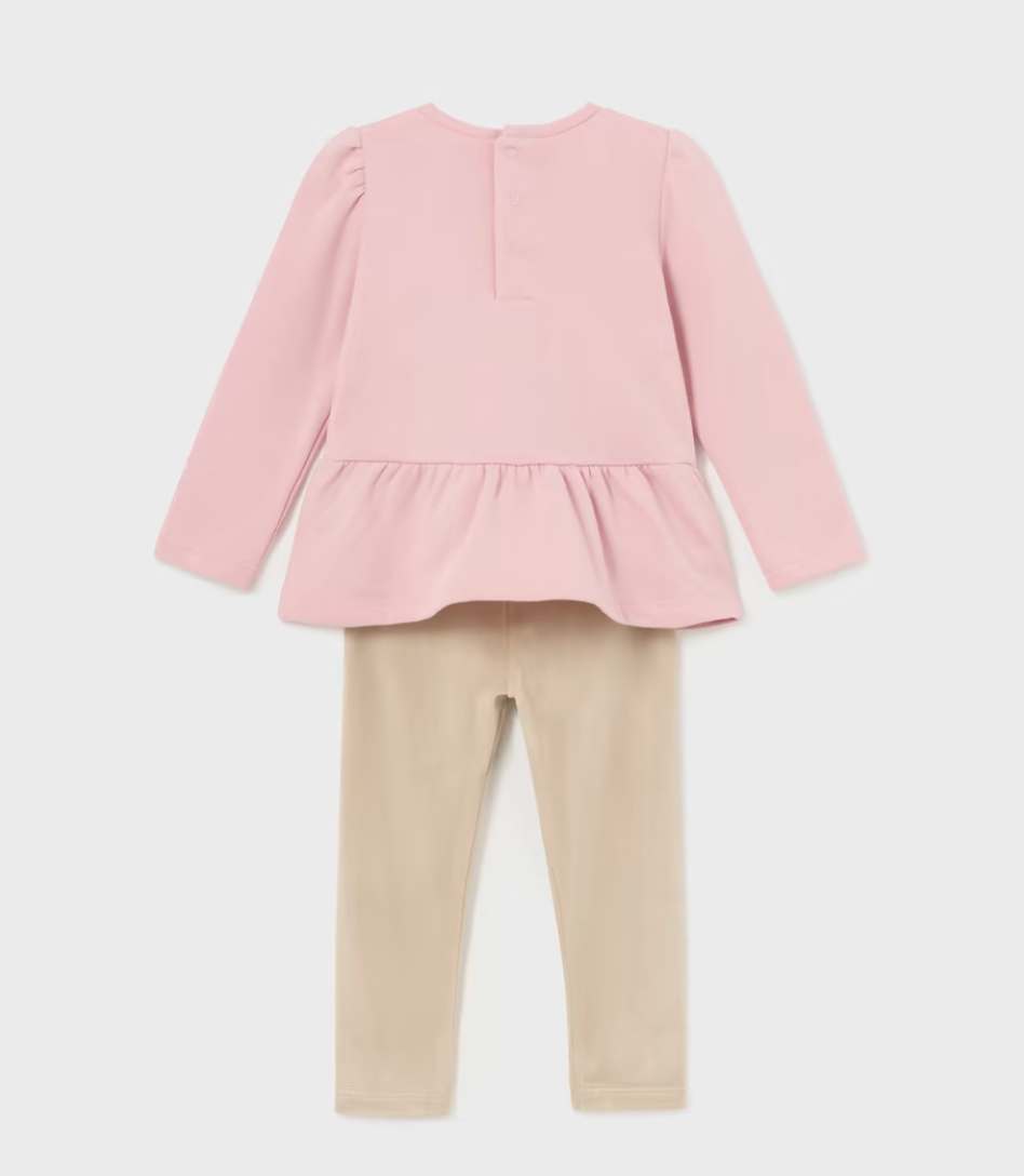 Rose Flower Legging Set