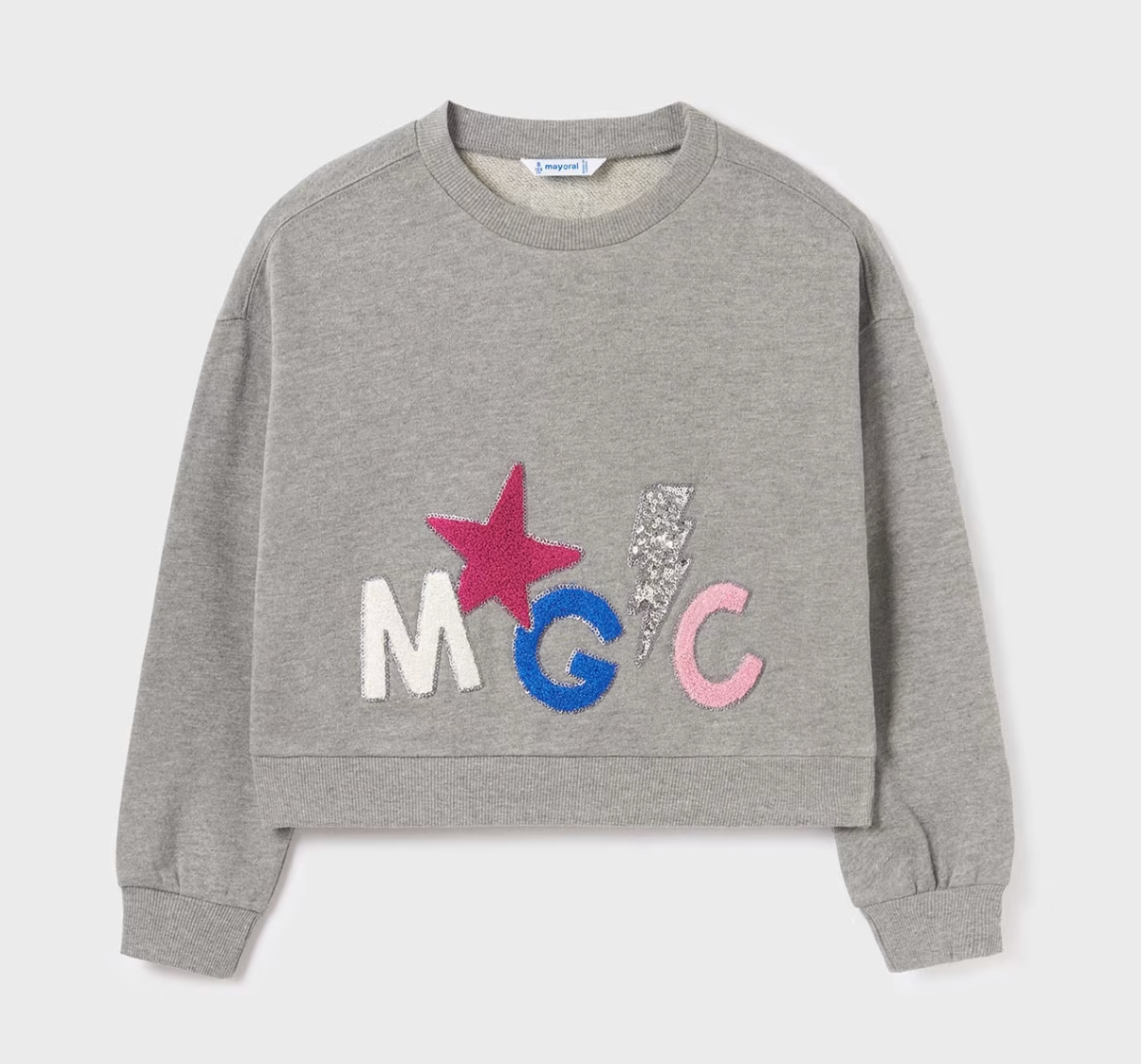 Girl Power Patch Sweatshirt