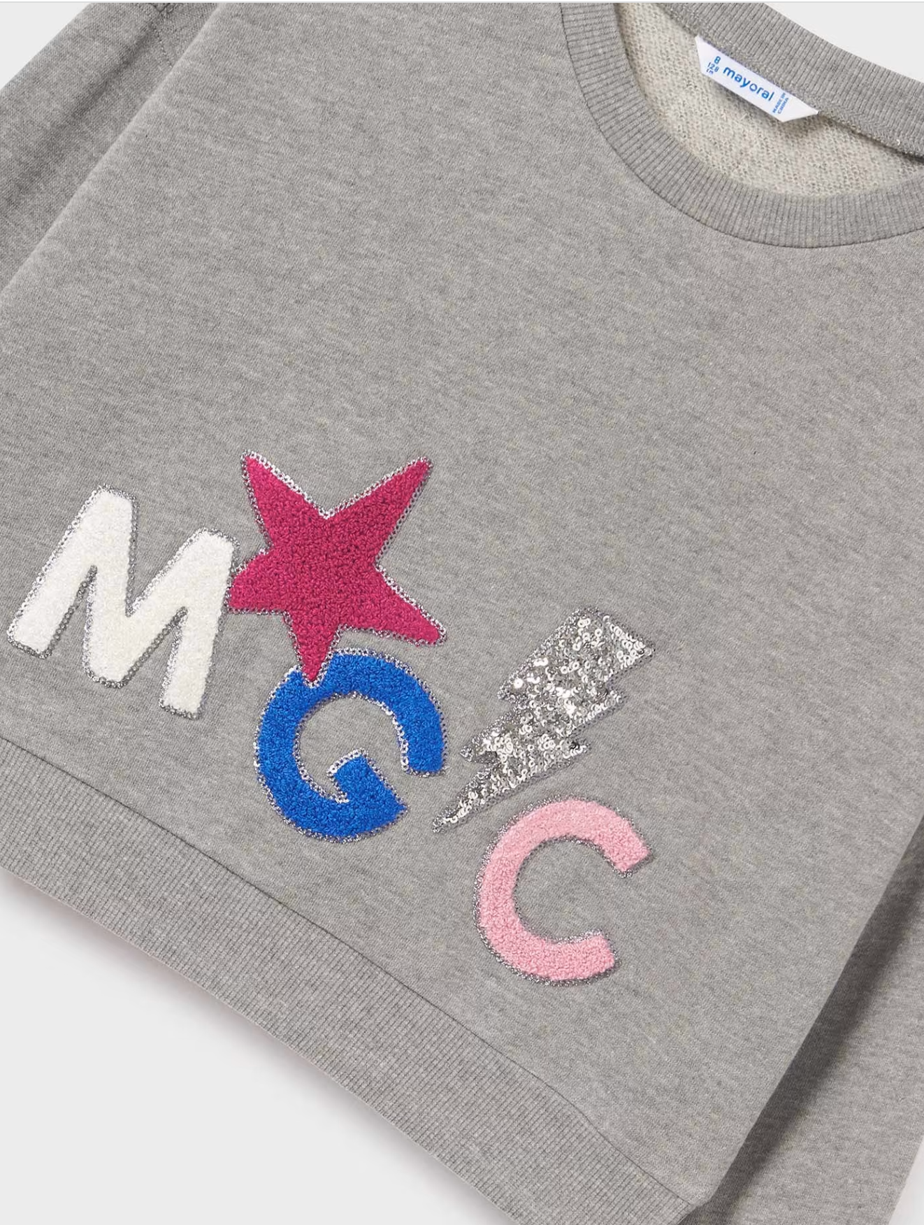 Girl Power Patch Sweatshirt