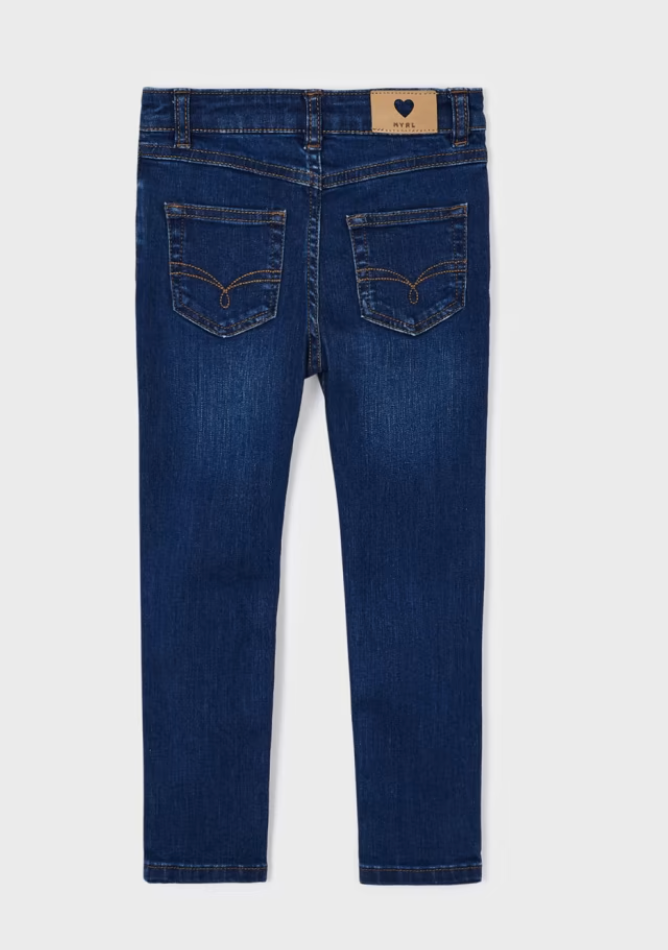 Girls Skinny Fit Jean with Pocket Detail
