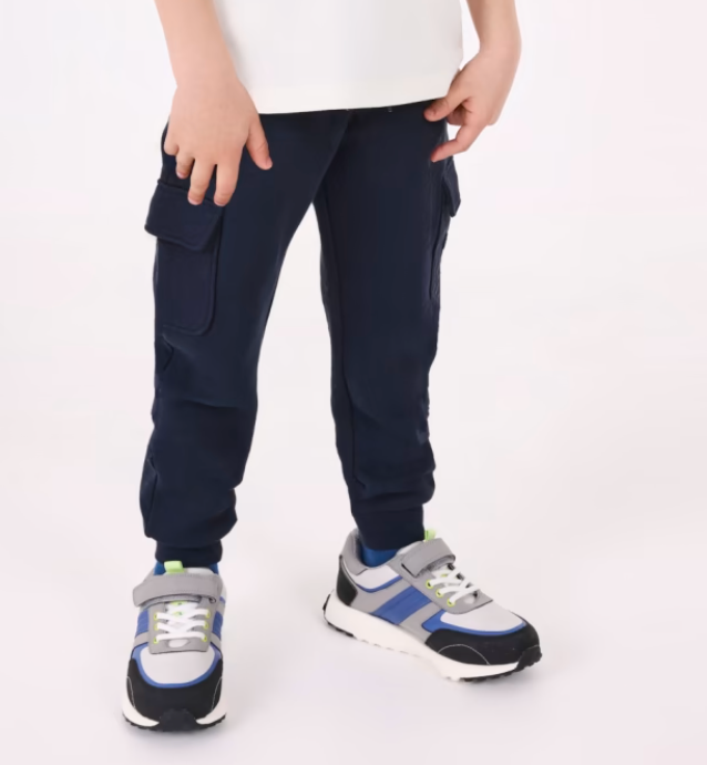 Deep Blue Cargo Jogger Pant