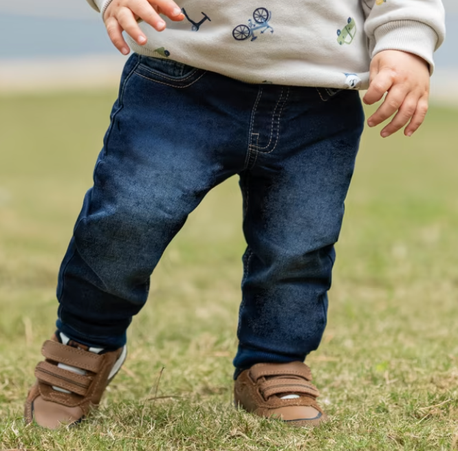 Infant Pull On Denim Joggers