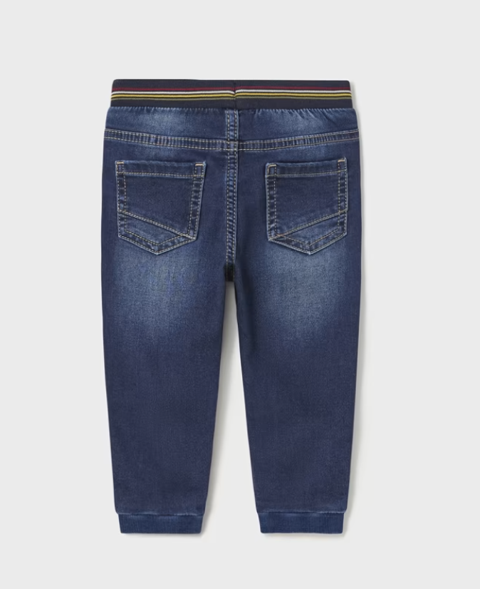 Infant Pull On Denim Joggers