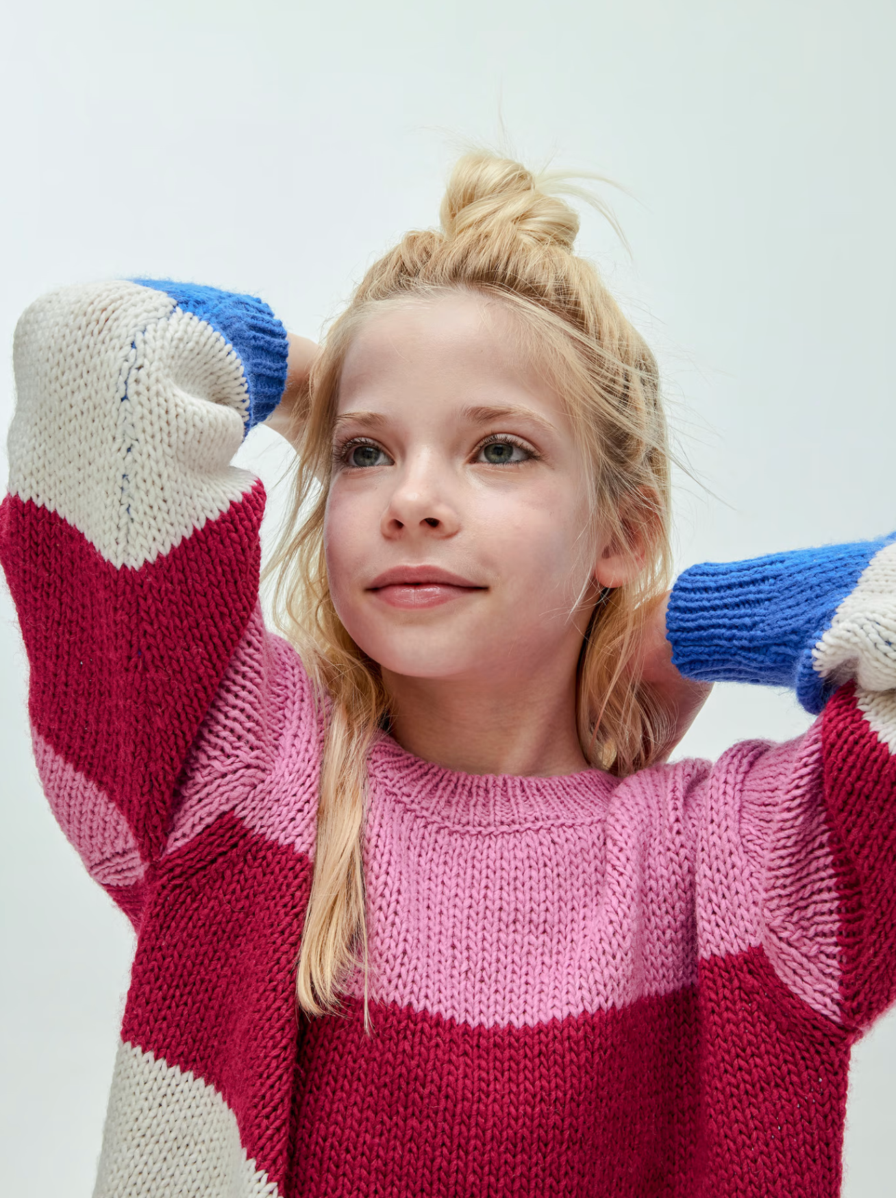 Colorblock Knit Sweater