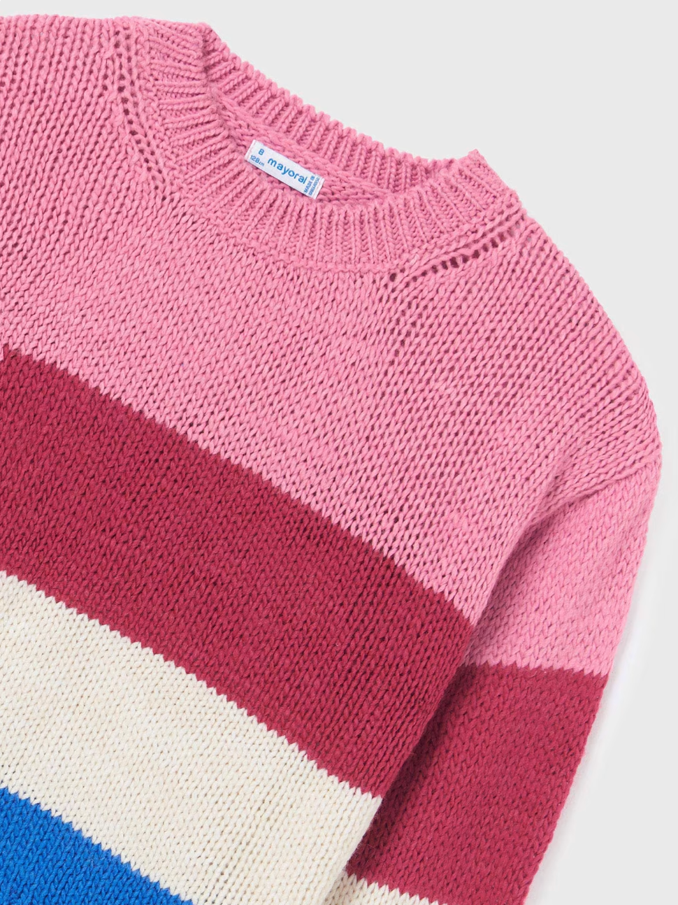 Colorblock Knit Sweater