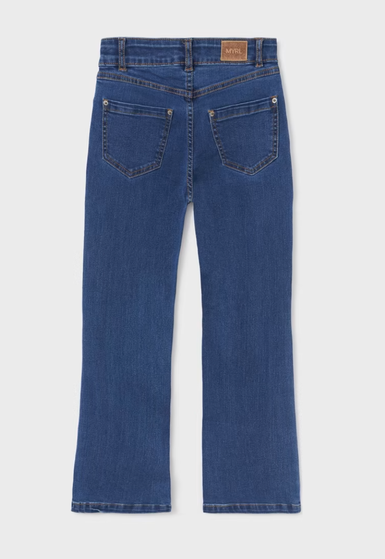 Girls Flare Jeans w/Studs