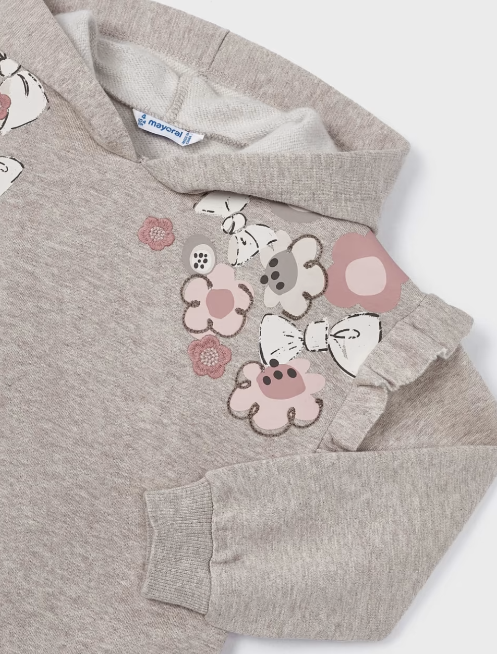 Flower Bow Hoodie Legging Set