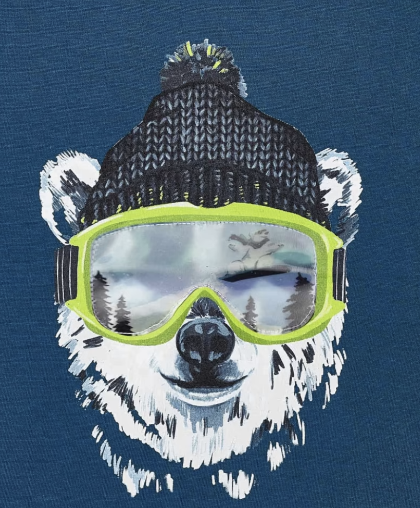 Atlantic Polar Bear Lenticular Graphic Shirt