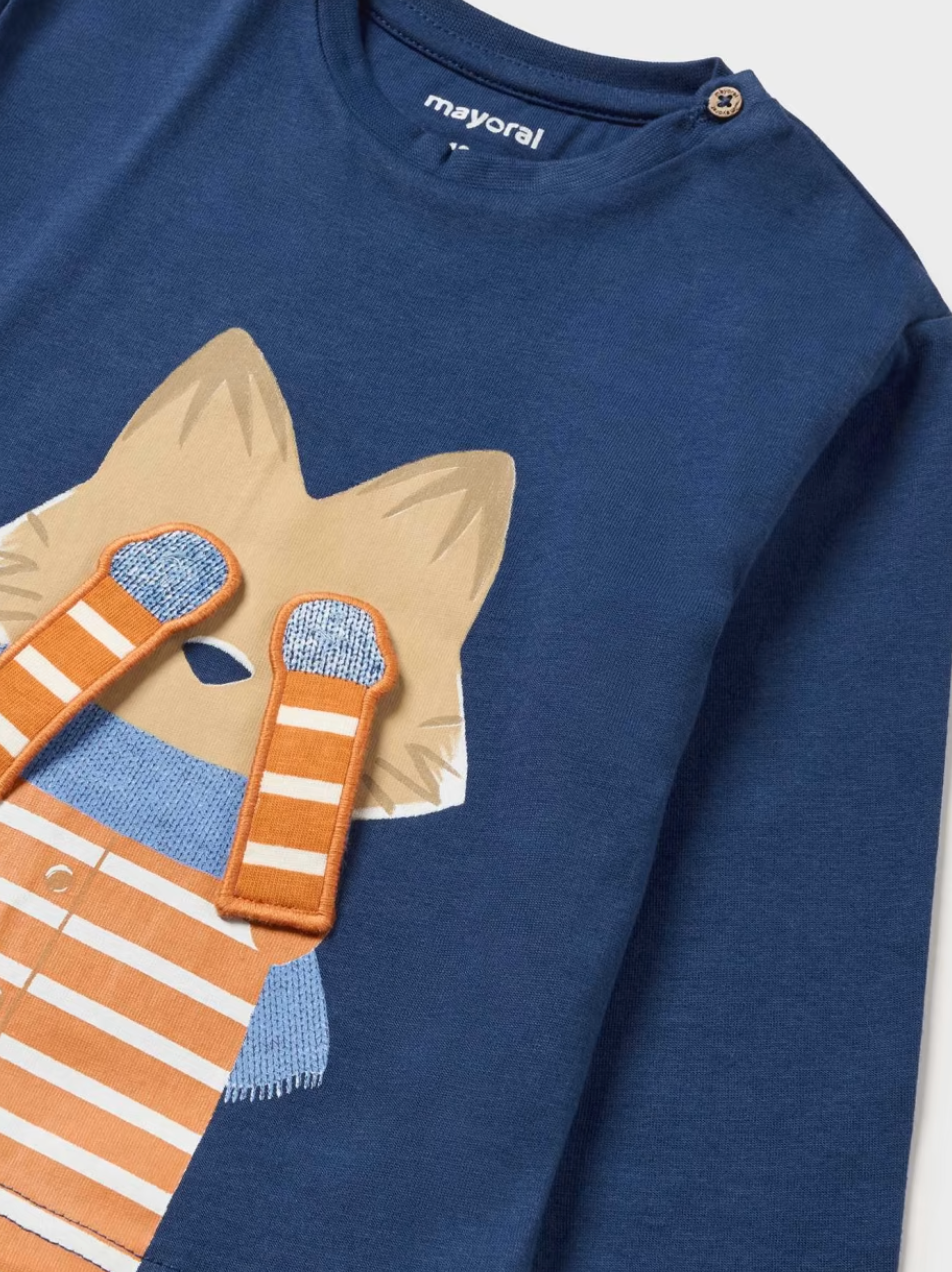 Peek a Boo Fox Interactive Tee