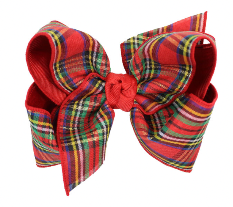 3.5" Plaid Bow