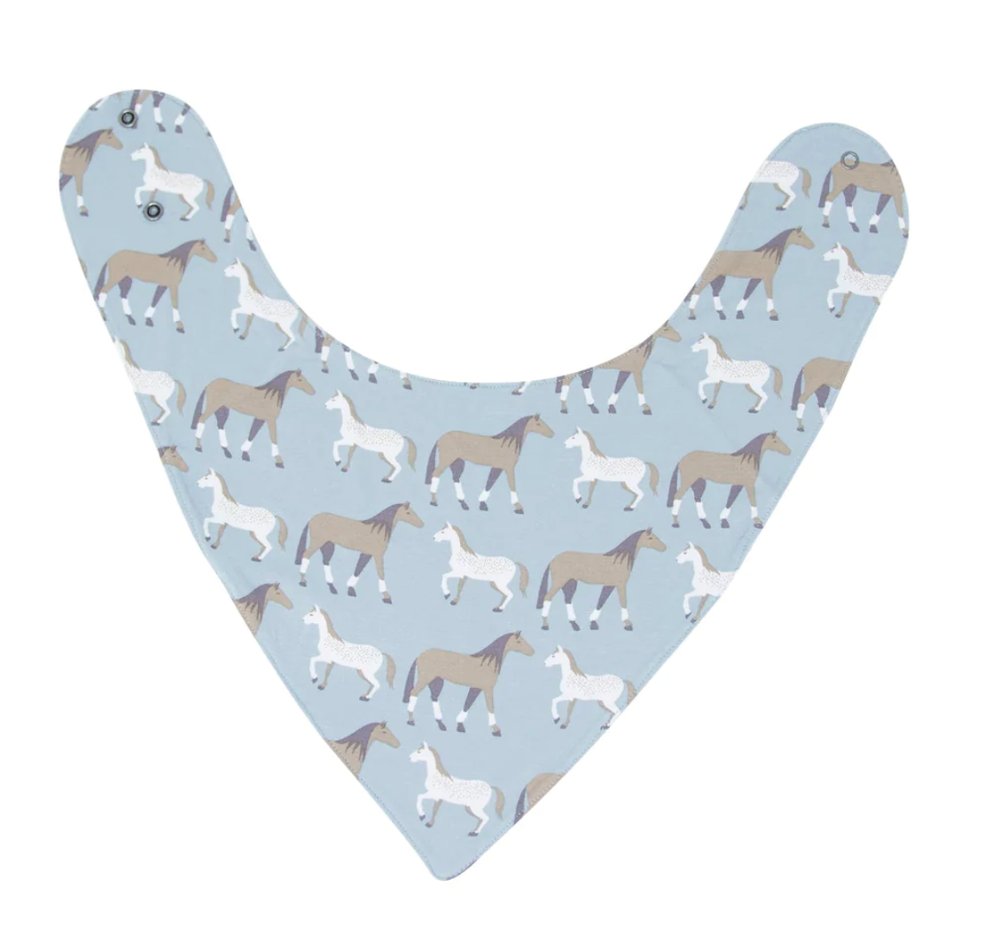 Ponies Please Baby Bib