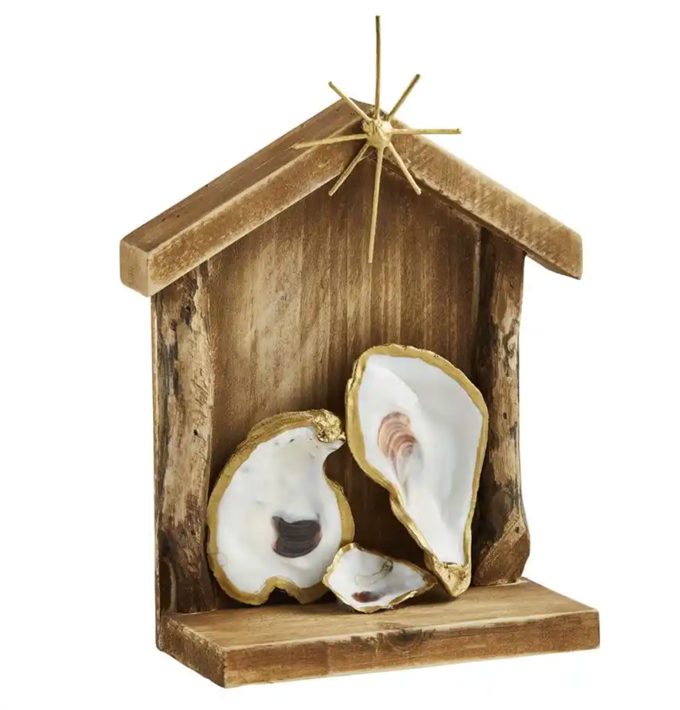 Oyster Nativity Scene