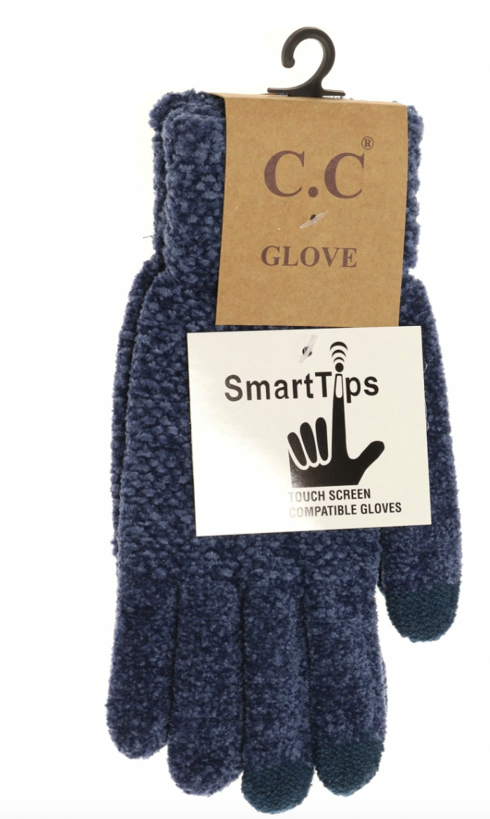 CC Eco-Friendly Chenille Touchscreen Glove