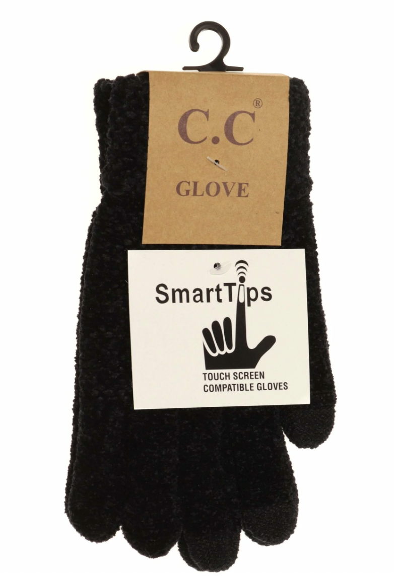 CC Eco-Friendly Chenille Touchscreen Glove