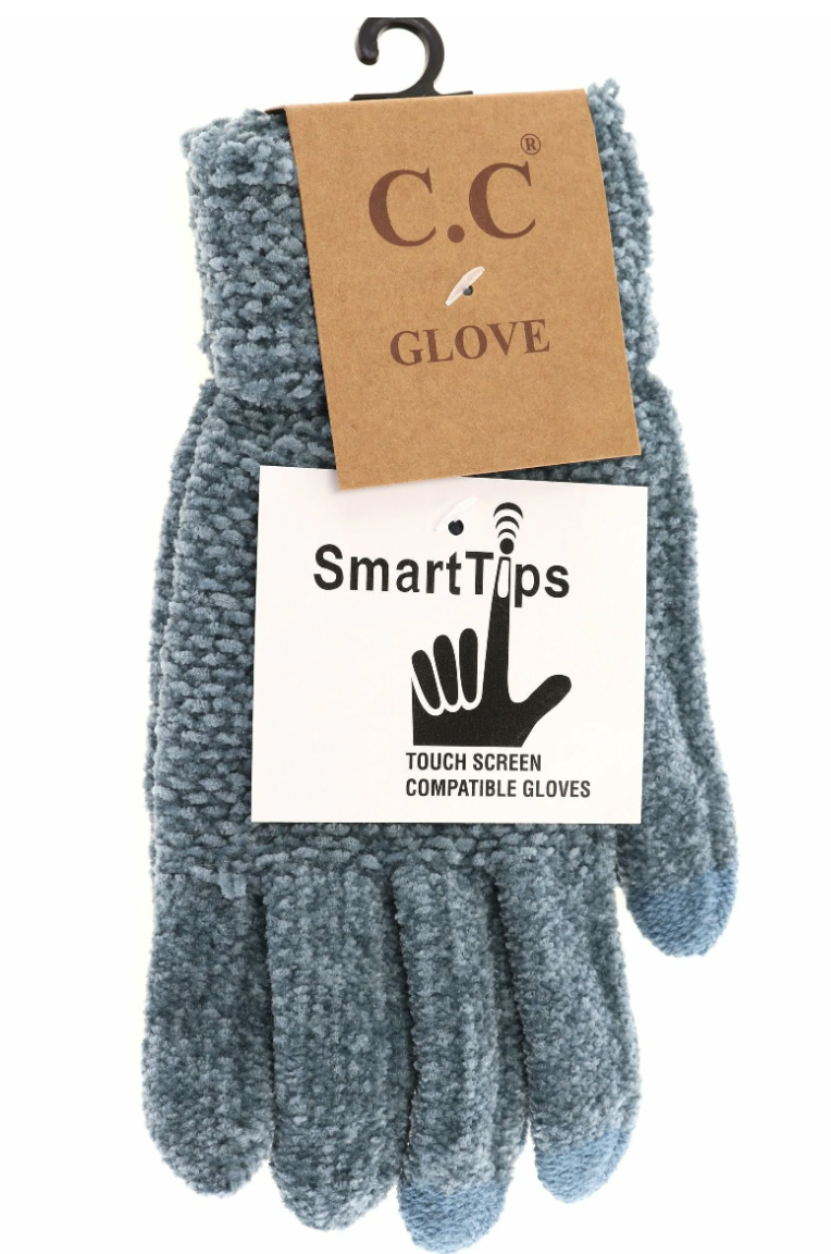 CC Eco-Friendly Chenille Touchscreen Glove