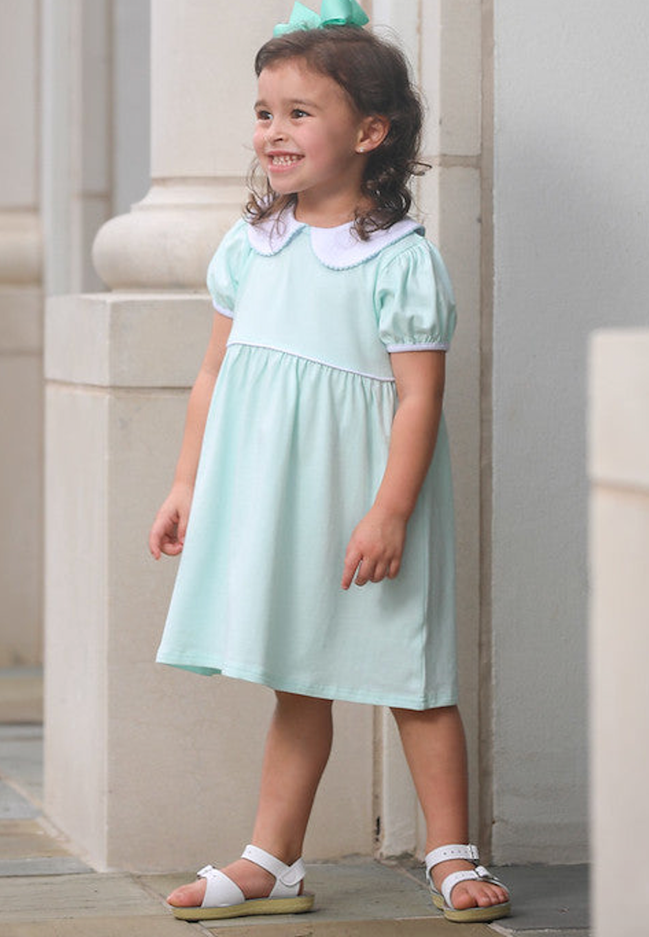 TSK Eloise Dress- Light Mint