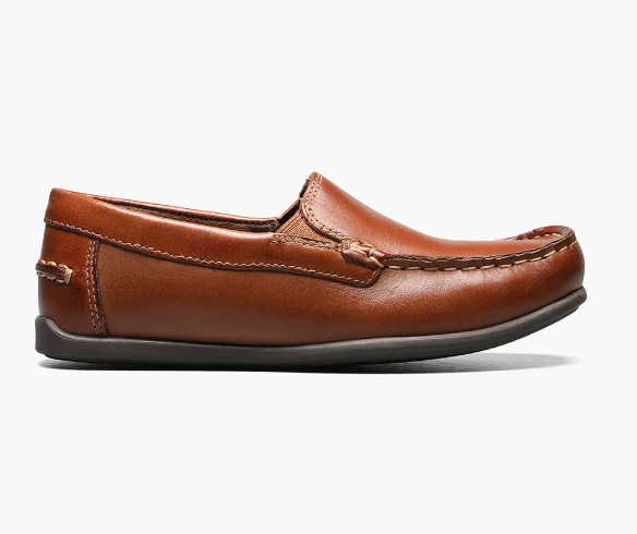 Jasper Venetian Saddle Tan Loafer