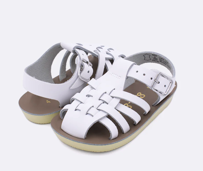 Sailor White Sandal