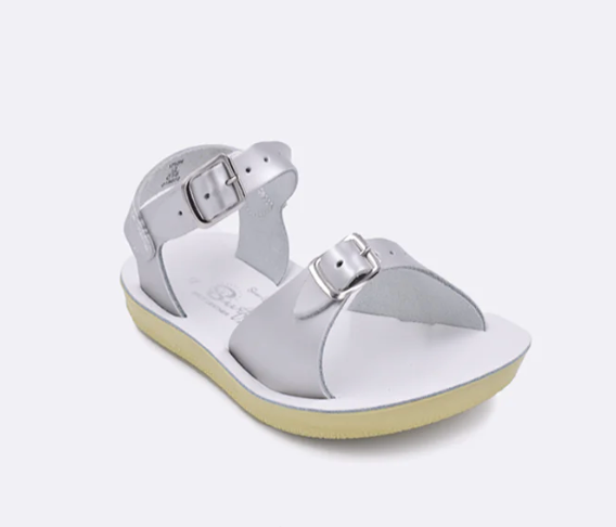 Surfer Metallic Silver Sandal