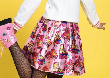 LB Roller Girl Pleated Skirt