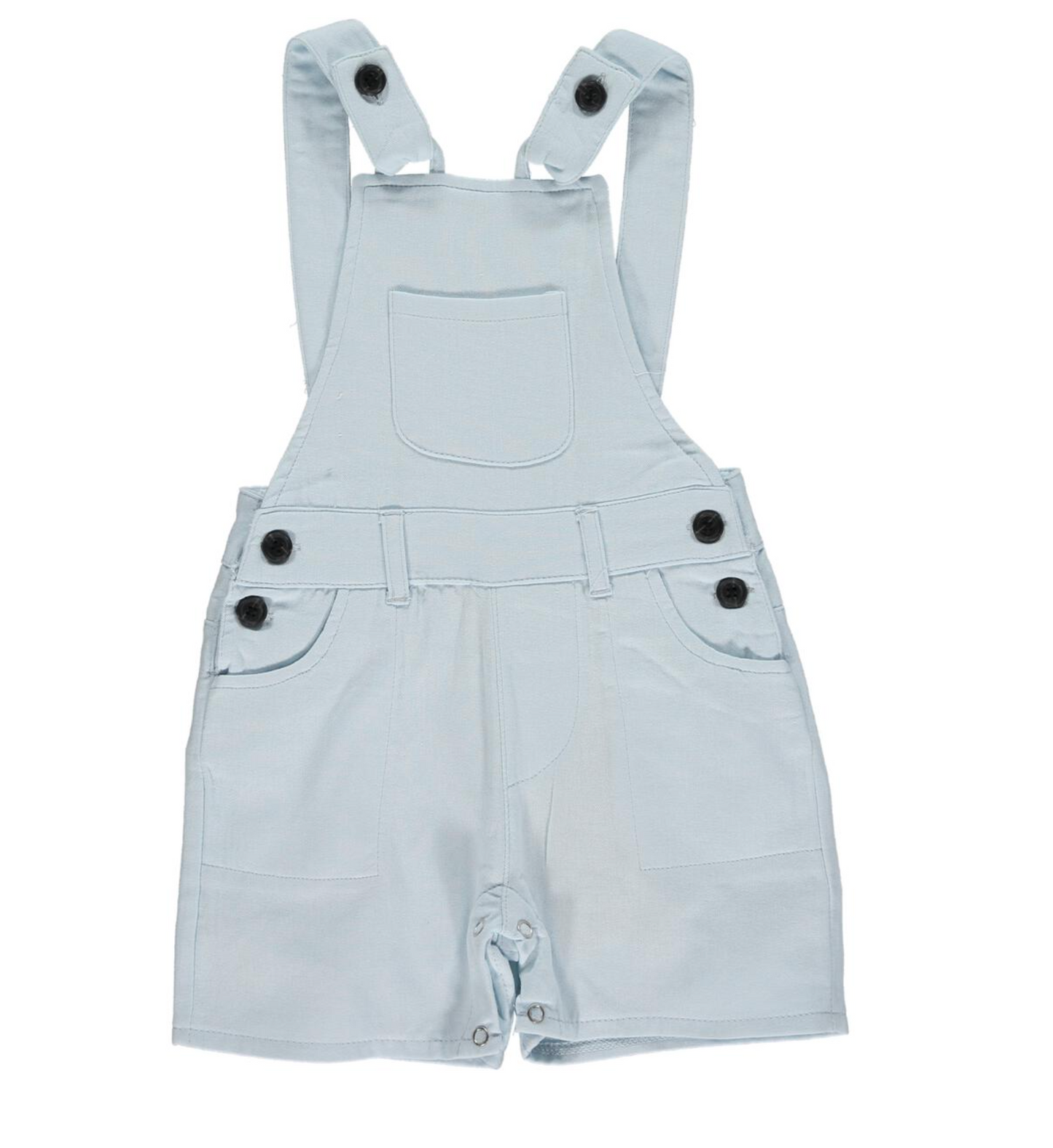 Bowline Pale blue woven overalls