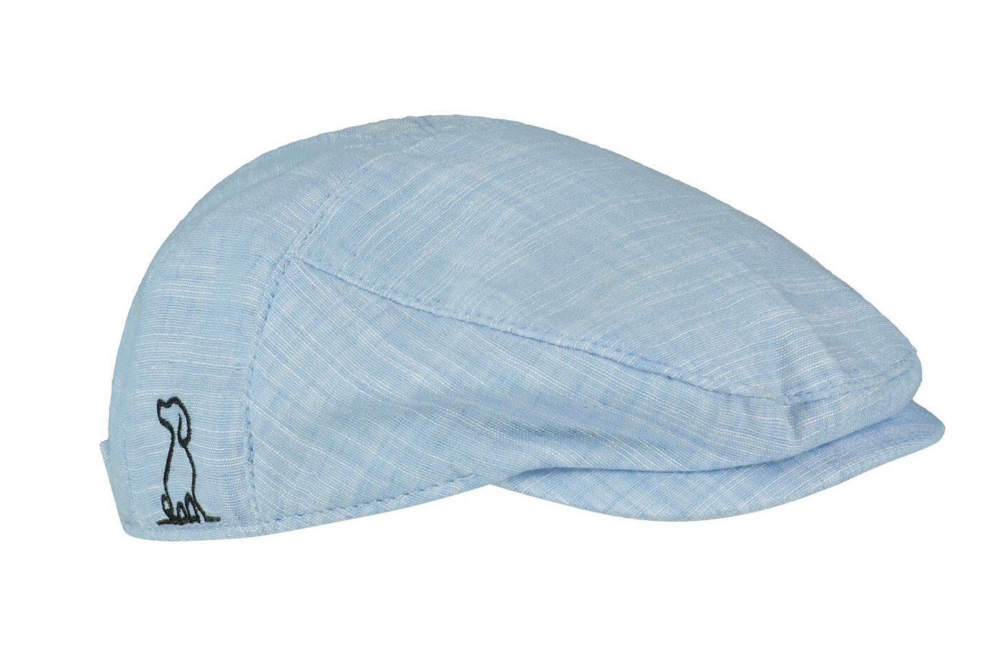 Chap Blue Heathered Woven Cap