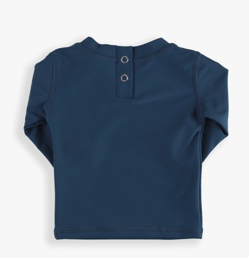 RB Navy Long Sleeve Rash Guard