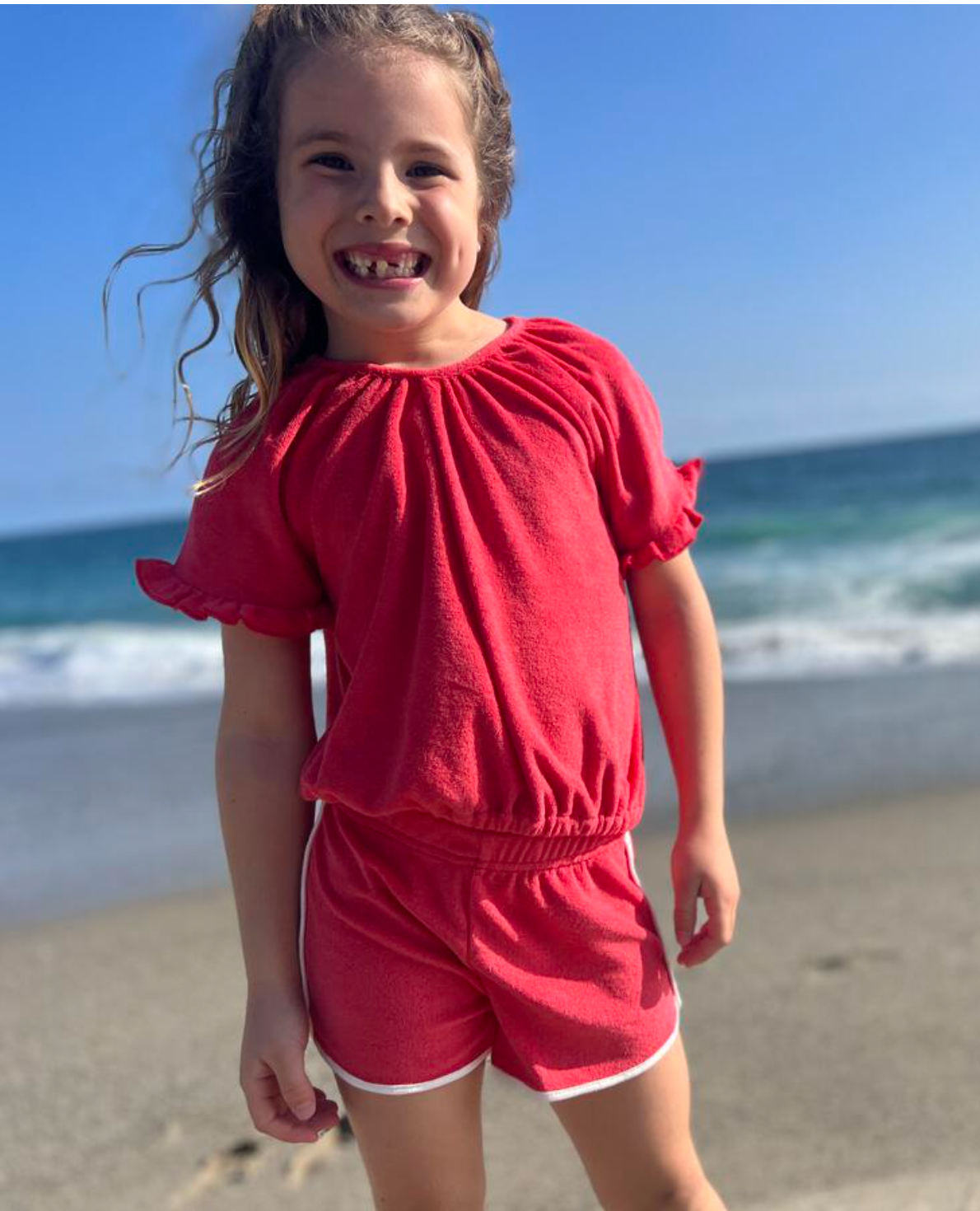 Shannon Coral Short Set