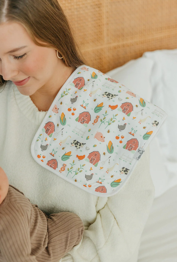 CP FarmStead Burp Cloth Set