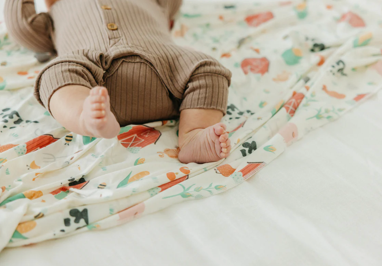 CP Farmstead Swaddle Blanket