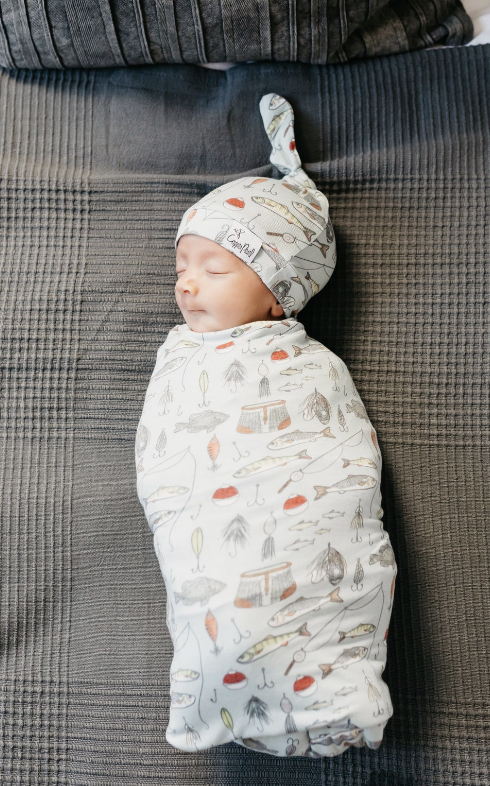 CP Trout Swaddle Blanket