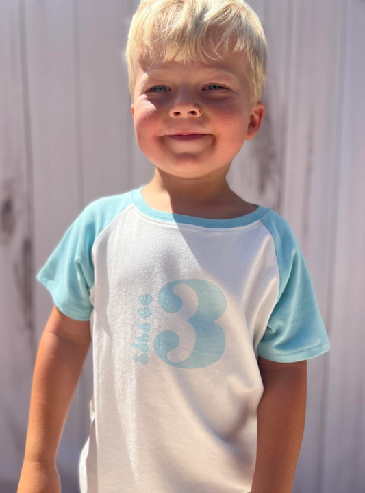 Retro Birthday 3 Tee