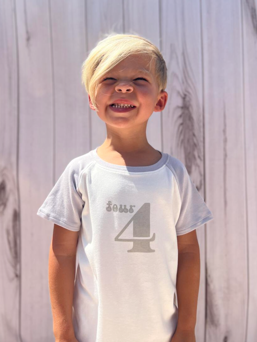 Retro Birthday 4 Tee