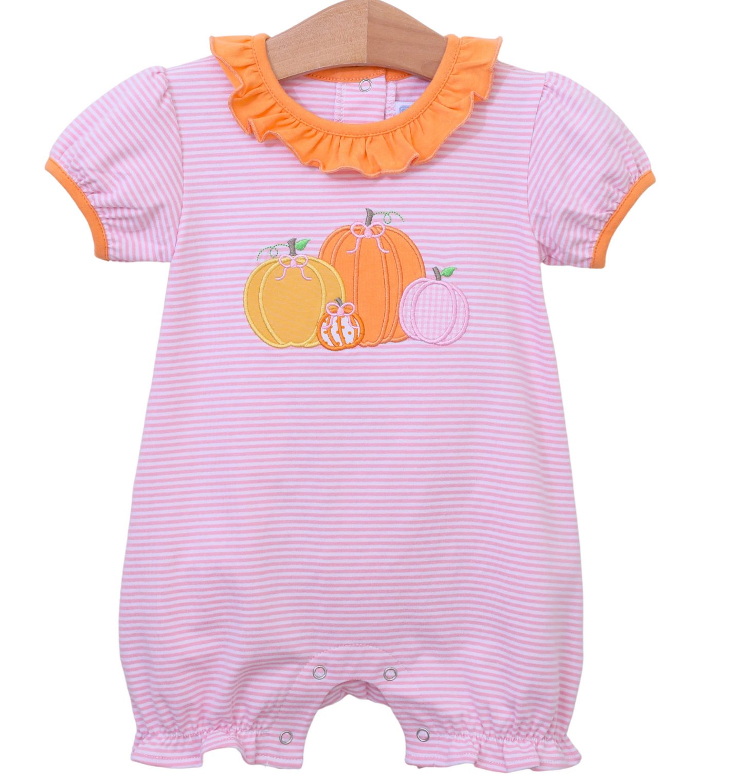 TSK Pumpkin Patch SS Romper