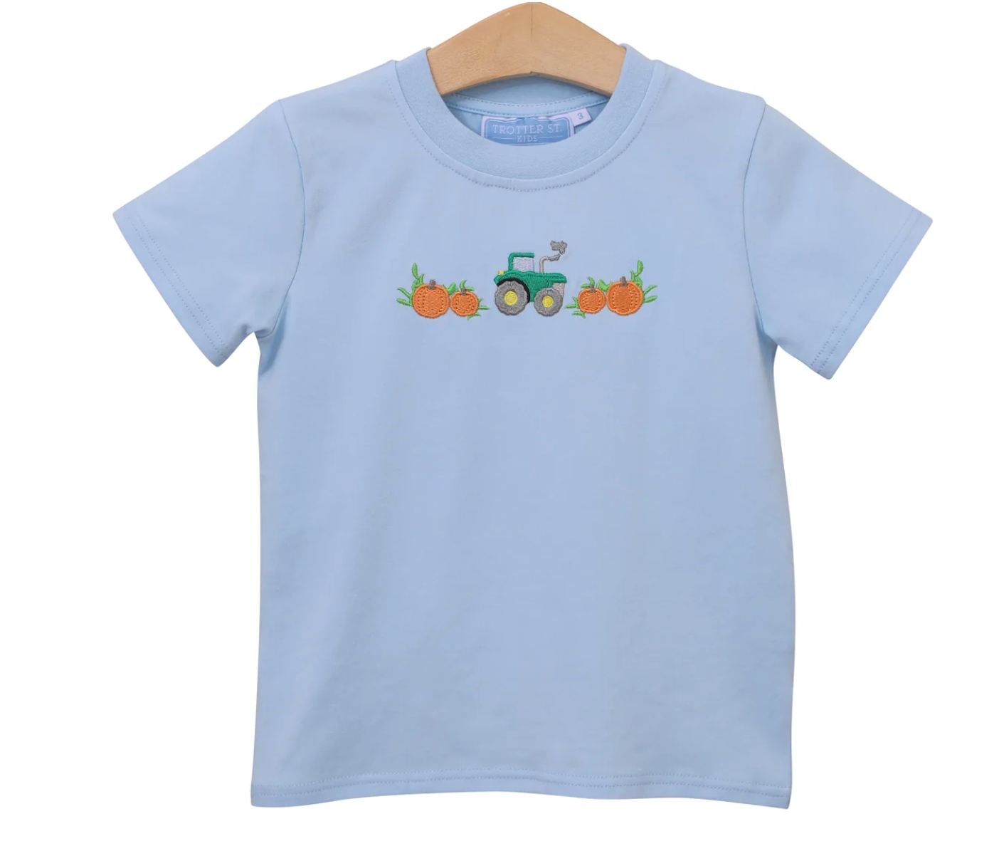 TSK Pumpkin Embroidery Shirt