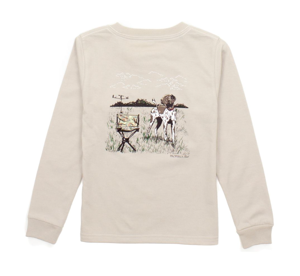 PT Boys Dove Hunt LS Linen