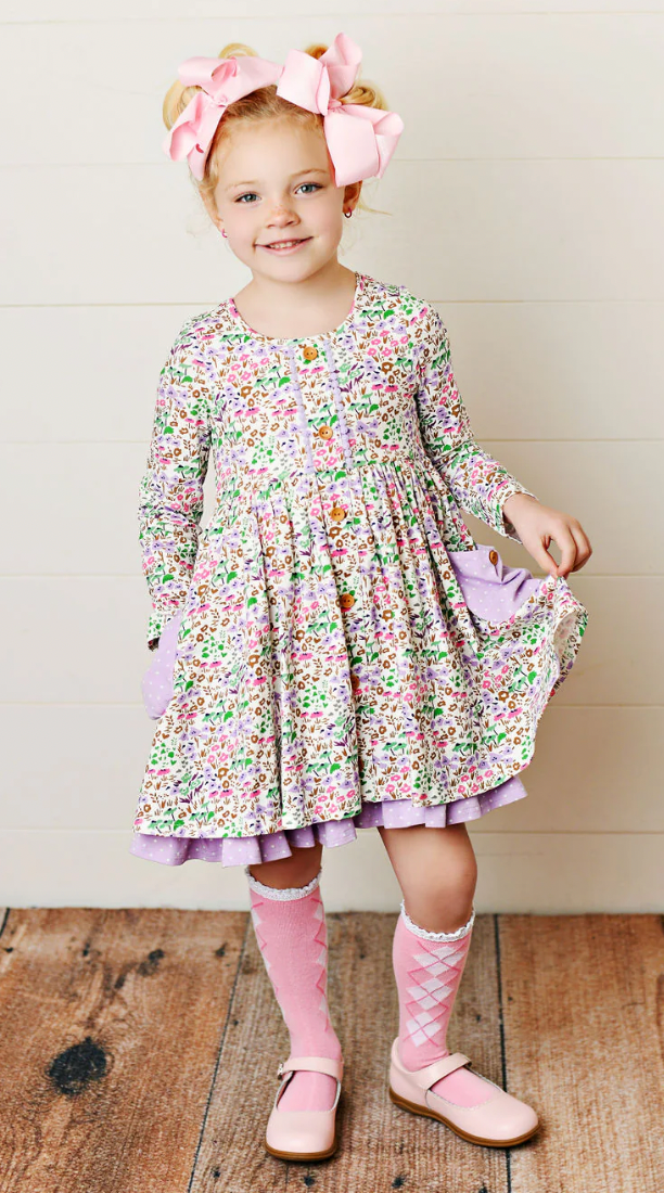 SB Fall Meadow Prim Pocket Dress