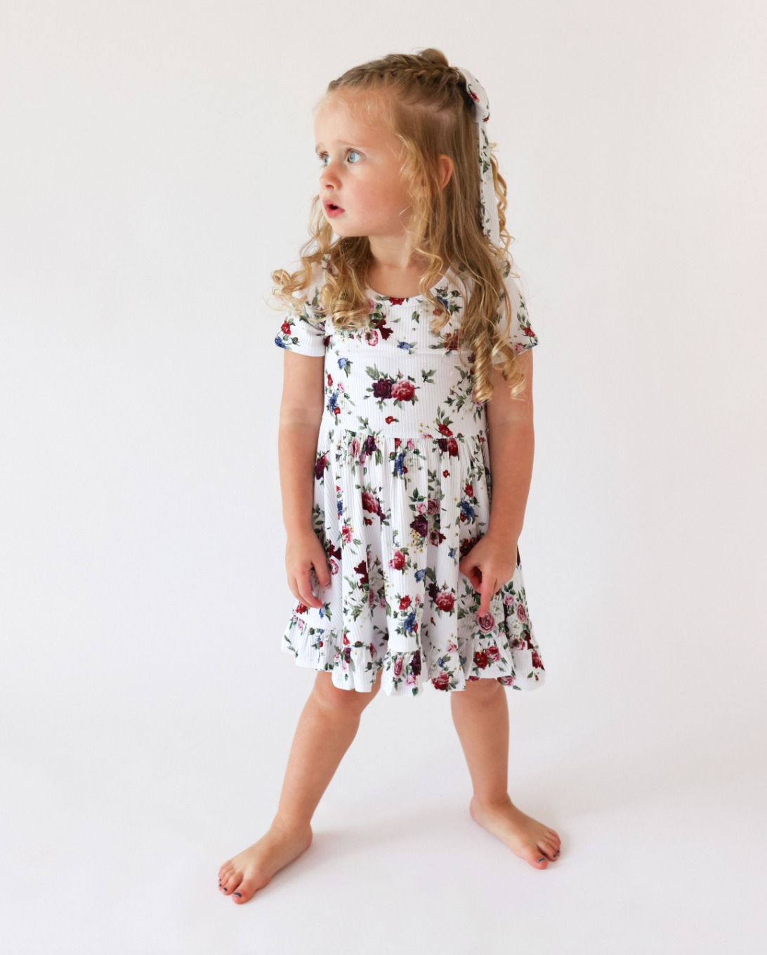 Posh Peanut Philippa Ruffled Twirl Dress