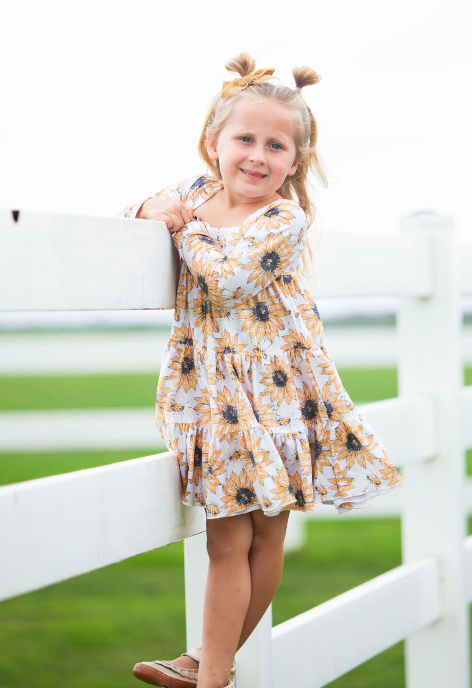 Garden Twirlers Sunflowers Dress