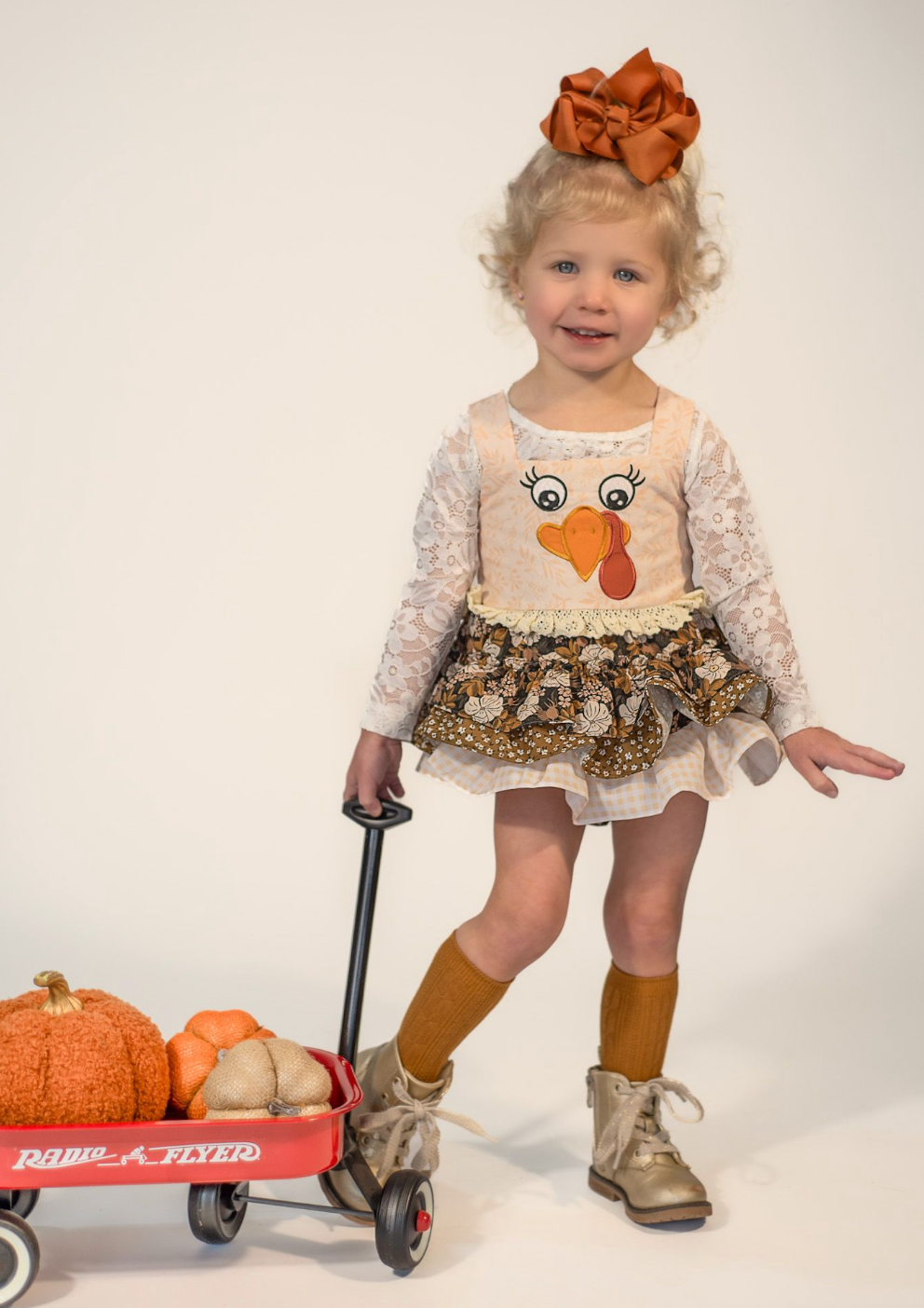 Virginia Turkey Romper