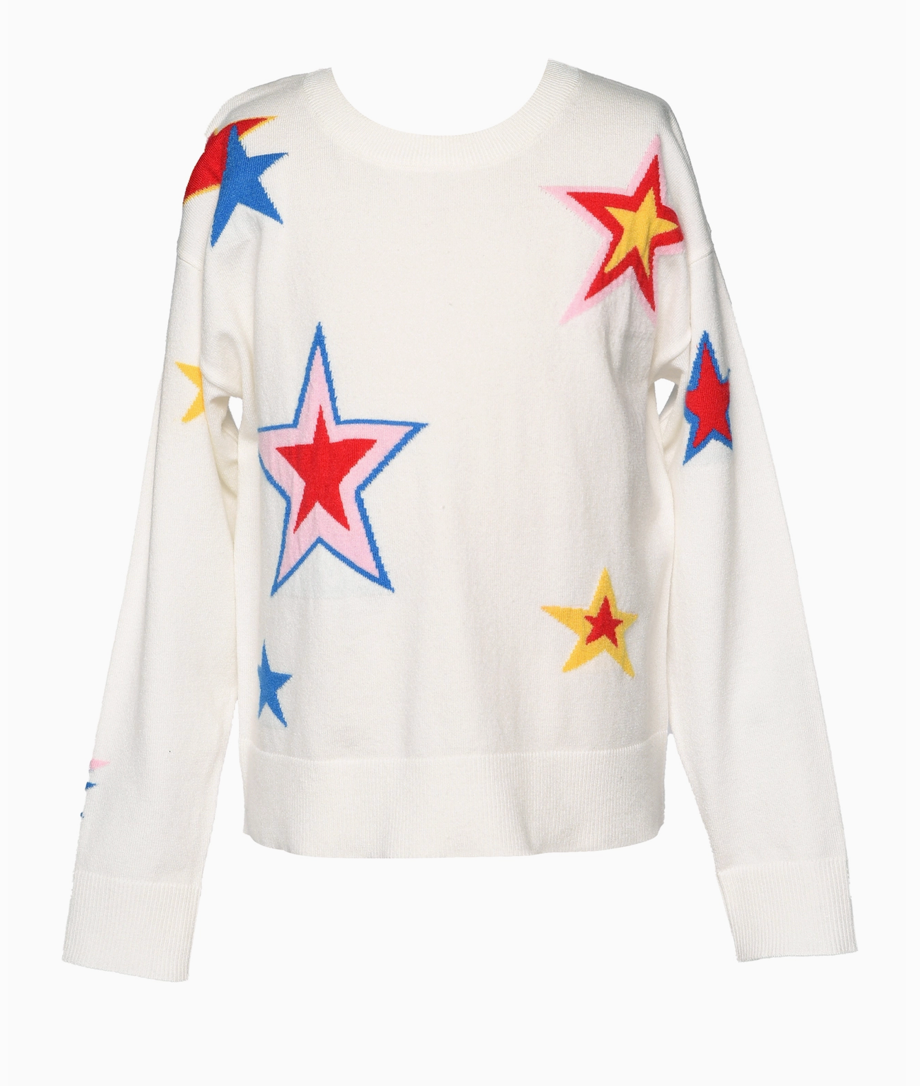 Multicolor Star Sweater