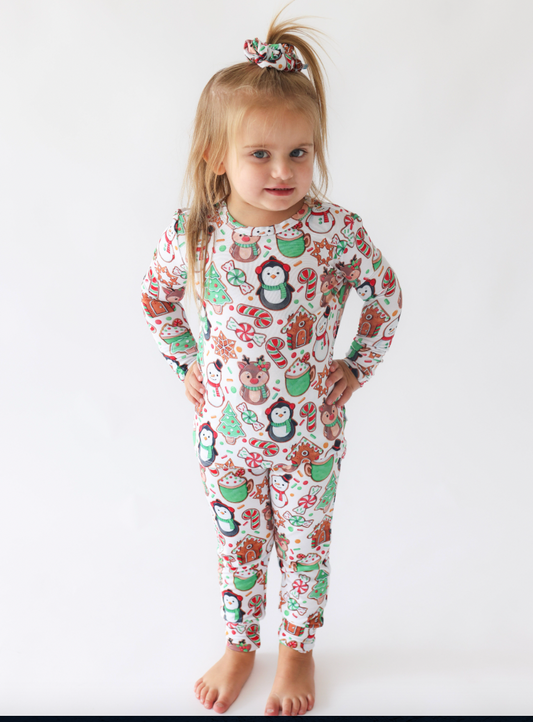 Posh Peanut Cookie Medley Long Sleeve Basic Pajama