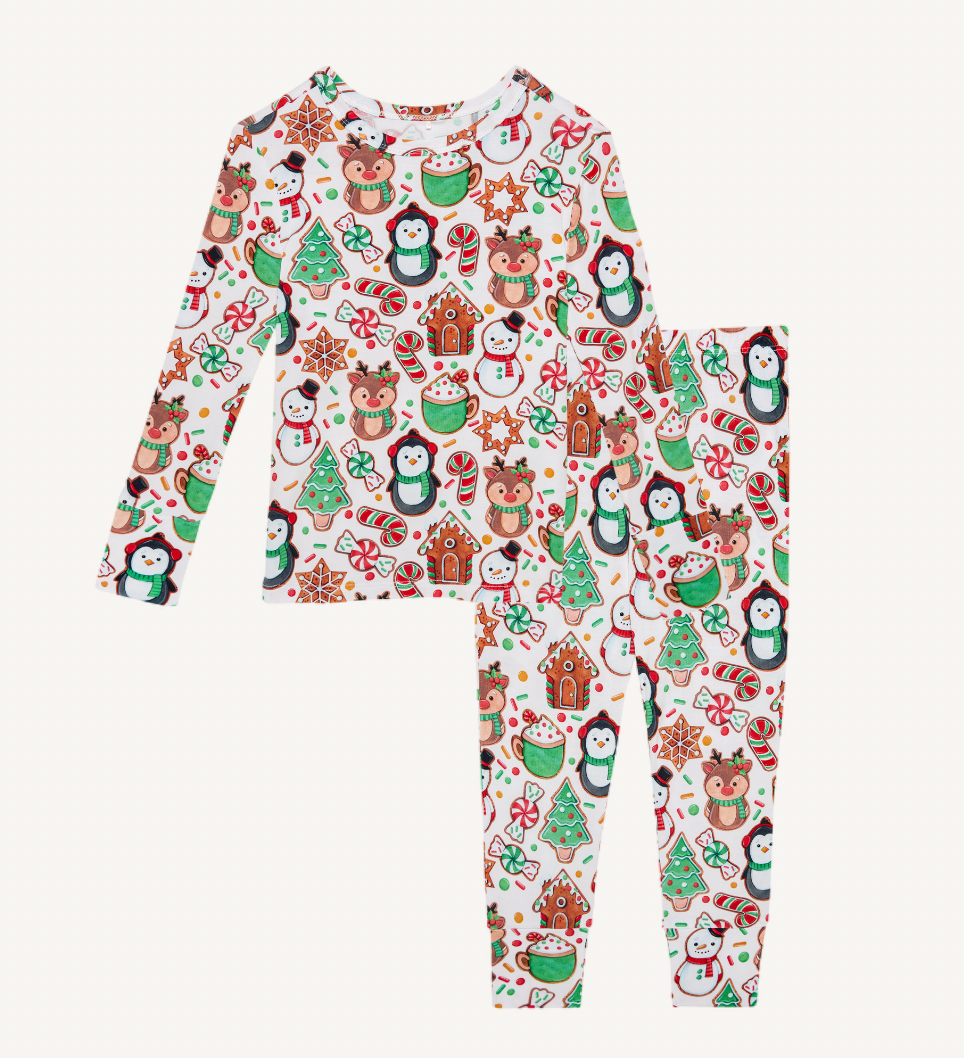 Posh Peanut Cookie Medley Long Sleeve Basic Pajama