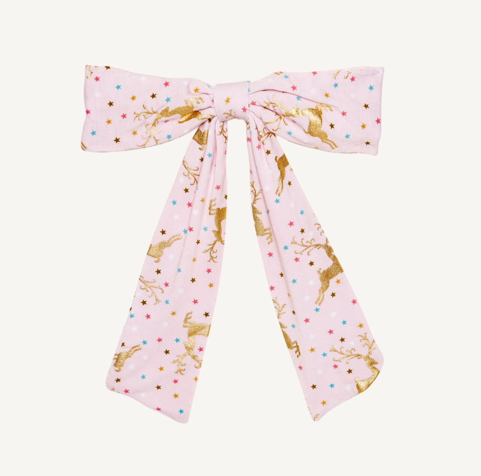 Posh Peanut Ryleigh Luxe Bow Clip